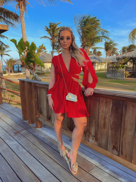 MACAQUINHO CANOÉ - BRANCO - VERMELHO - 10% DE DESCONTO NO PIX