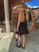 VESTIDO CASCATA - VERDE CANA - 10% DE DESCONTO NO PIX