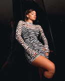 VESTIDO ZEBRA - 10% DE DESCONTO NO PIX