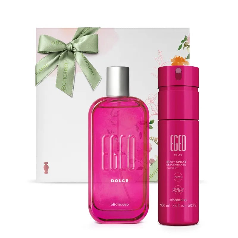 Combo GRÁTIS Dia das Mães Egeo Dolce: Desodorante Colônia 90ml + Body Spray 100ml- GRÁTIS