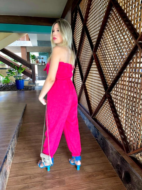 MACACÃO RENATA - PINK - 10% DE DESCONTO NO PIX